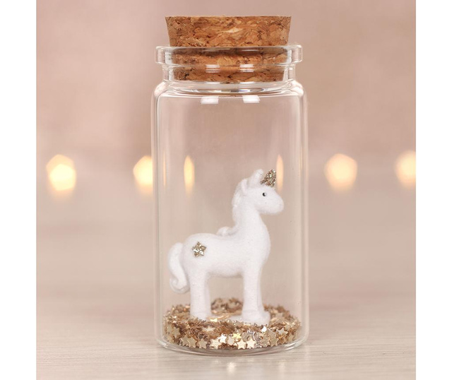 Decoratiune Unicorn in a Bottle