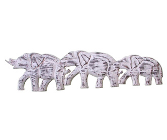Nástenná dekorácia Elefanti Three