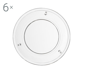 Abeille 6 db Desszertes tányér