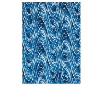 Χαλί Waves Blue Dark 114x175 cm