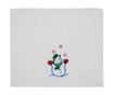 Joyful Snowman Fürdőszobai törölköző 30x50 cm