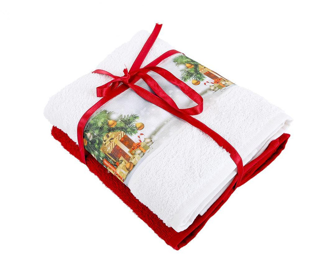 Комплект 2 кърпи за баня Warm 50x90 см