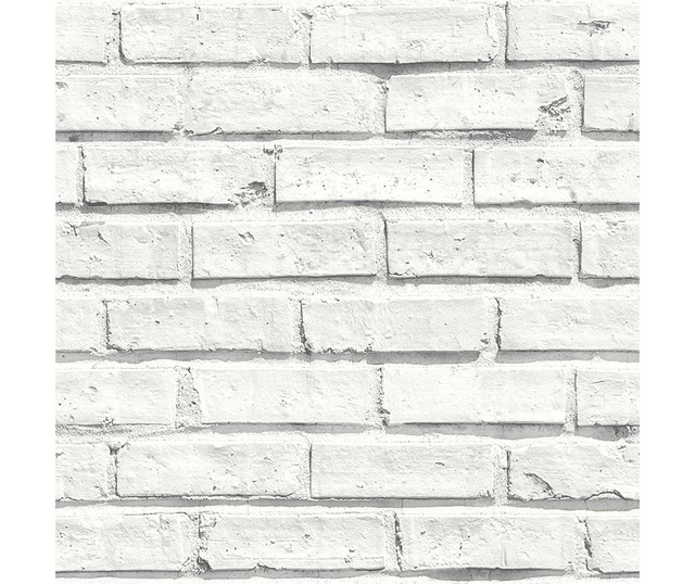 Ταπετσαρία City Brick White 53x1005 cm