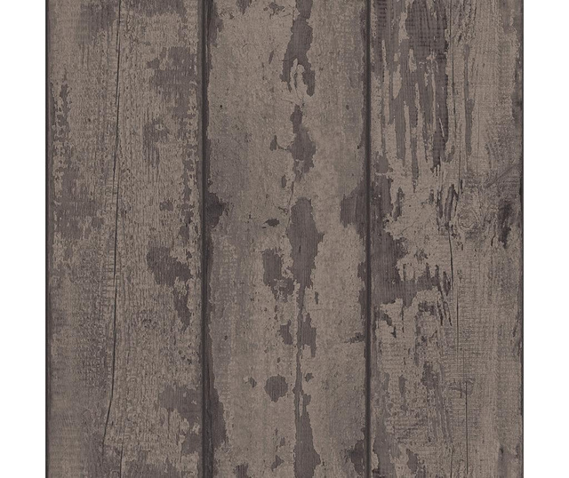 Ταπετσαρία Mahogany Wood Plank 53x1005 cm