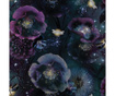 Nocturnal Purple Teal Tapéta 53x1005 cm