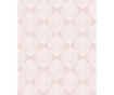 Scandi Leaf Pink Tapéta 53x1005 cm