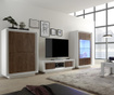 Dulapior Tft Home Furniture, Frame Brown, PAL melaminat cu finisaj mat antizgarieturi, 106x50x146 cm