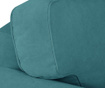 Philippe Turquoise Háromszemélyes kihúzható kanapé