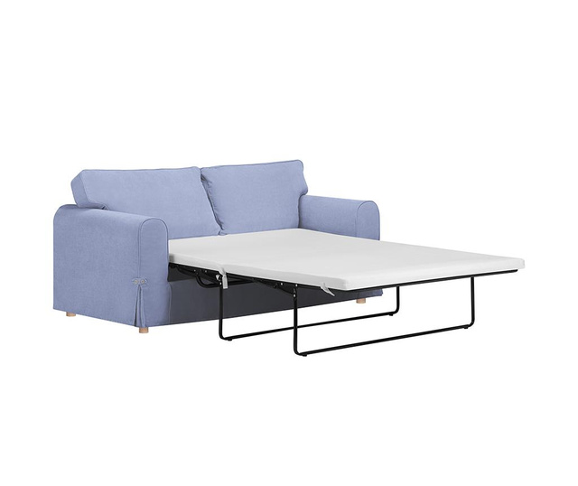 Morgane Blue Háromszemélyes kihúzható kanapé