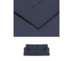 Husa pentru canapea extensibila 3 locuri Morgane Dark Blue 90x192 cm