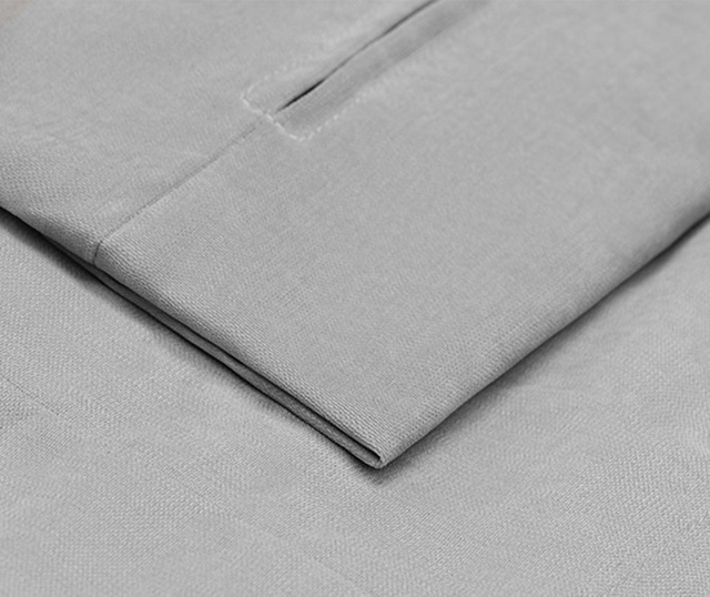 Navlaka za tabure za noge Jean Light Grey 58x78 cm