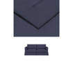 Jean Dark Blue Háromszemélyes kanapé védőhuzat 90x187 cm