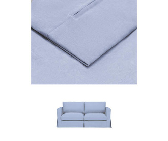 Navlaka za kauč trosjed Jean Blue 90x187 cm