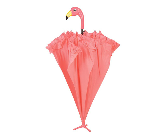Umbrela Esschert Design, Flamingo With Ruffles