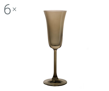 Комплект 6 чаши за шампанско