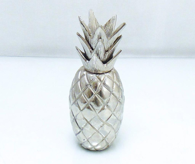 Decoratiune Caelan Pineapple Silver