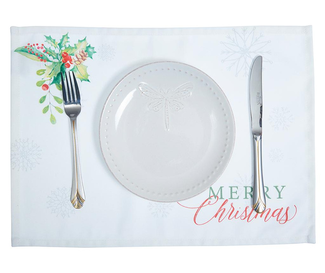 Комплект 2 подложки за хранене Merry Christmas 33x45 cm