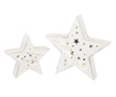 Set 2 decoratiuni luminoase Star