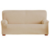 Husa elastica pentru canapea Eysa, Ulises Beige, poliester, bumbac, 180x45x50 cm, nul