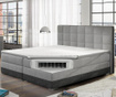 Boxspring krevet Damaso Grey Duo 160x200 cm