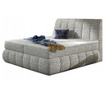 Boxspring postelja Vincenzo Grey 180x200 cm