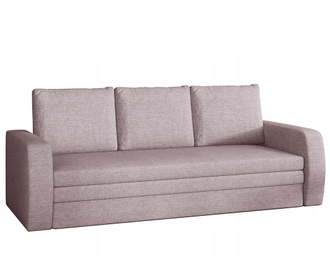 Sofa trosjed na razvlačenje Inversa Pink