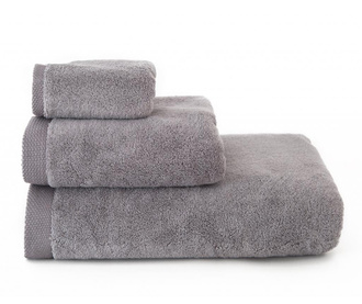 Kopalniška brisača Comfort Grey 30x50 cm