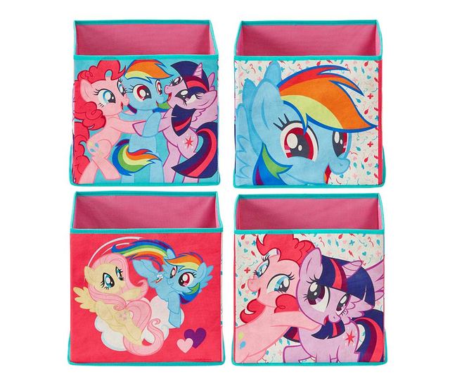 Комплект 4 кутии за съхранение My Little Pony Storage - Vivre