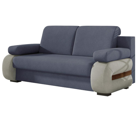 Laura Grey Blue Kétszemélyes kihúzható  kanapé