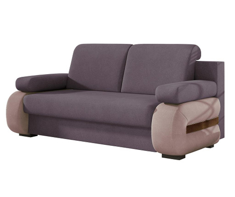 Canapea extensibila 2 locuri Laura Purple Pink