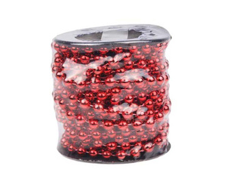 Ghirlanda Pearls Shiny Red 1500 cm