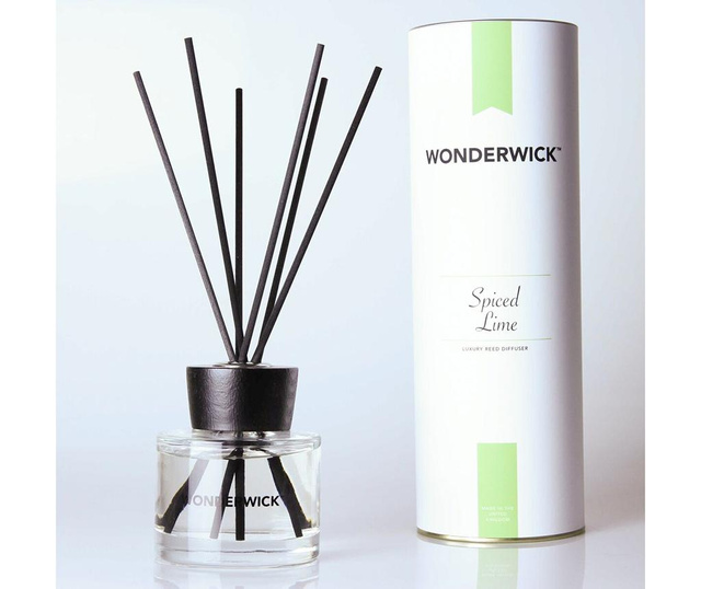 Wonderwick  Spiced Lime Blanc Szobaillatosító illóolajjal és pálcikákkal 150 ml