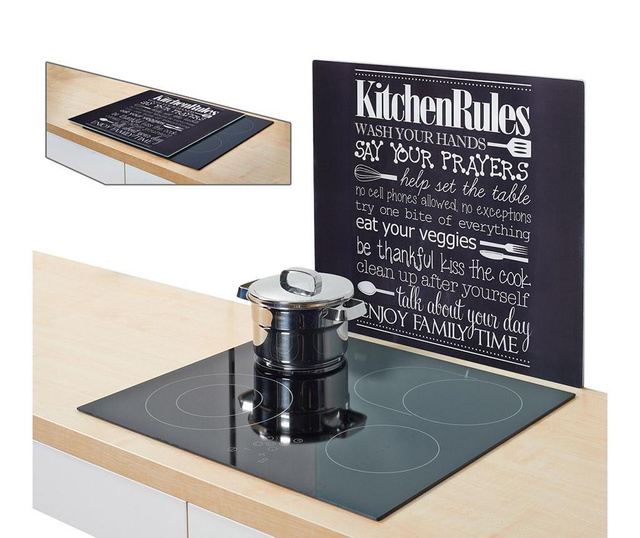 Zaščitna plošča za kuhališče Kitchen Rules