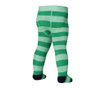 Otroške hlačne nogavice Block Stripes Green 1-2 meseca