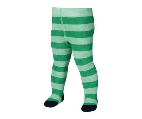 Dresuri copii Block Stripes Green 1-2 luni