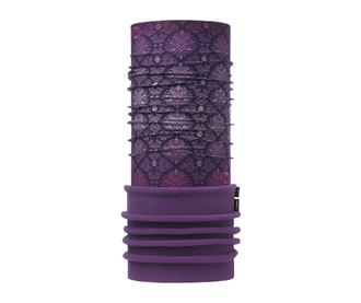 Кръгъл шал унисекс Buff Damask Purple 24x75 см