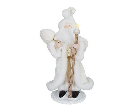 Decoratiune luminoasa Näve, Santa Claus, polirasina, 13x15x29 cm