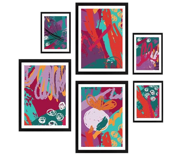 Set 6 slik Wild Scribble