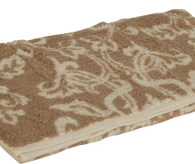 Кърпа за баня Pure Nature Cream Brown 50x90 см