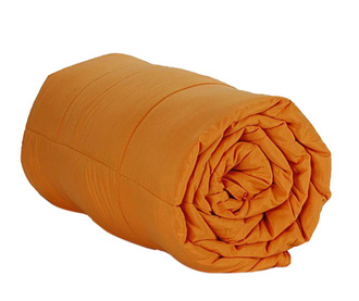 Prešita odeja Combi Orange 220x220 cm