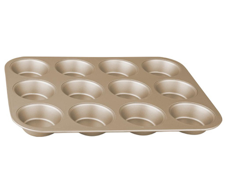 Тава за печене на 12 кексчета Bronze Pastry