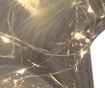 Decoratiune luminoasa Dino Bianchi, Star Smoky Grey, sticla, 18x5x18 cm