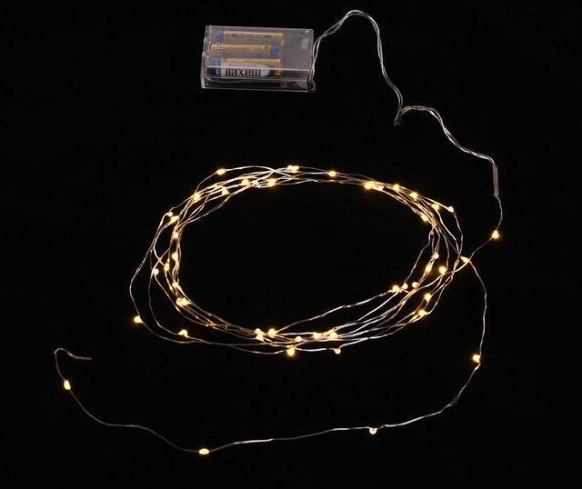 Svetlobna girlanda Wire Warm 500 cm
