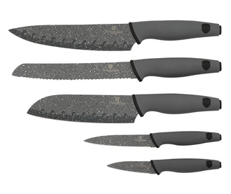 Комплект 5 ножа Granit Diamond Black