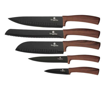Set 5 noževa Forest Brown