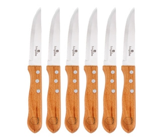 Set 6 nožev za zrezke Forest Brown