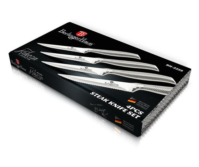 Комплект 4 ножа за печено месо Kikoza