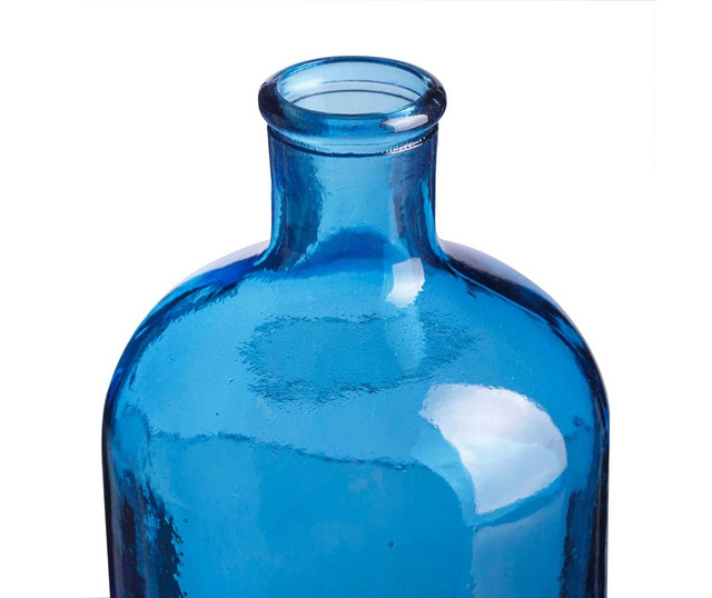Dekorativna steklenica Bobby Blue M