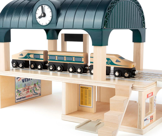 Vlak igračka s  tračnicom i dodacima Train Station