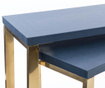 Set 2 konzolnih miz Milo Blue